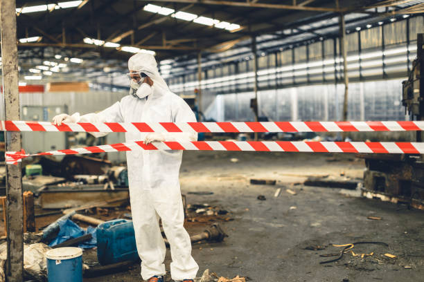 Professional Infectious Disease Decontamination technician working in Cosmopolis, WA